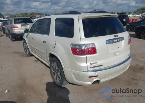 2012 GMC Acadia Denali из США, поврежденный, VIN 1GKKVTED5CJ306945